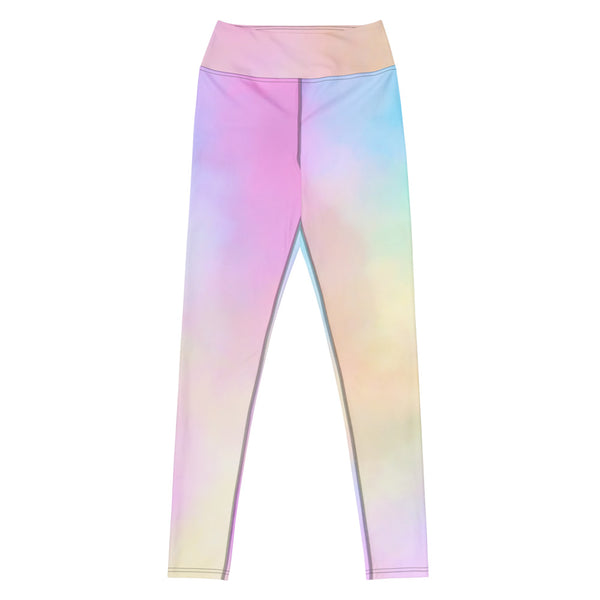 Pastel Pink Women's Yoga Leggings