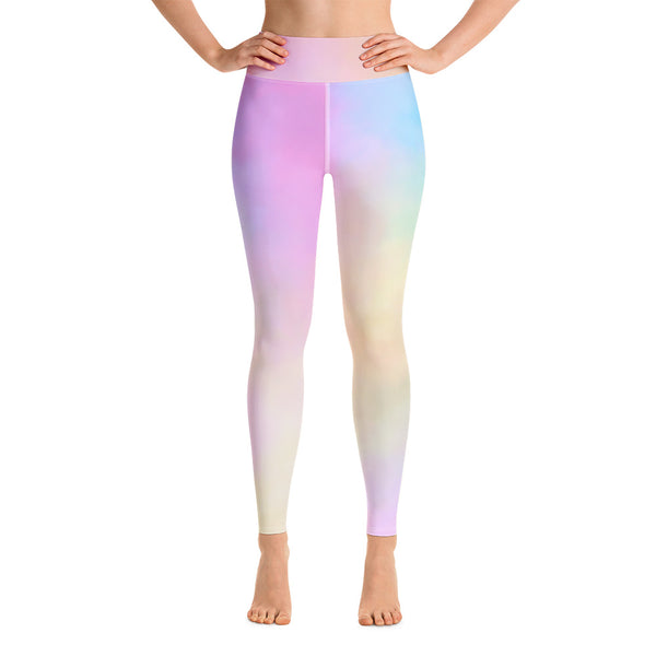 Pink Pastel Women's Yoga Leggings