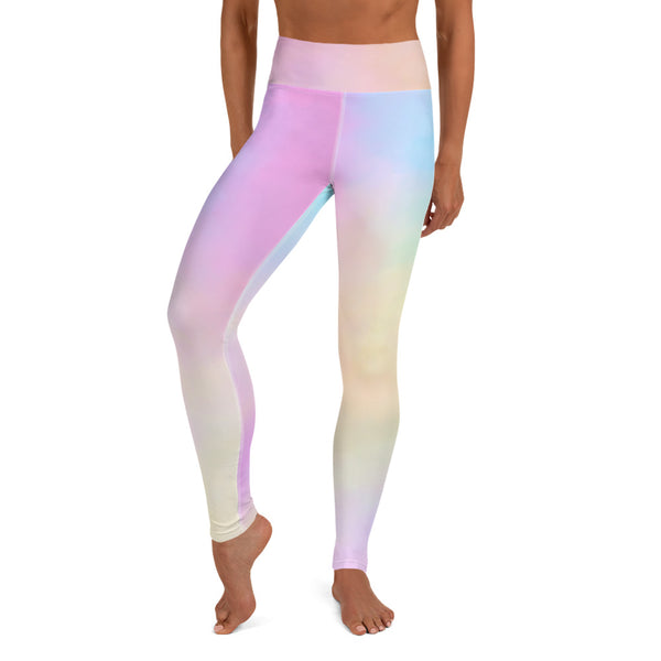 Pink Pastel Women's Yoga Leggings