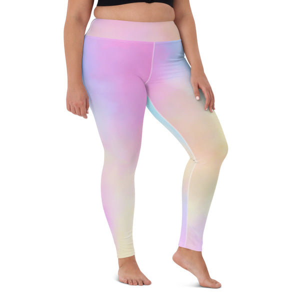 Pink Pastel Women's Yoga Leggings