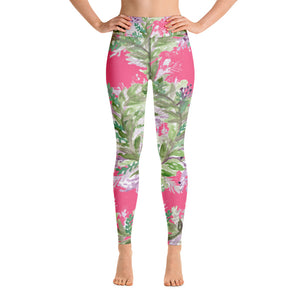 Pink Lavender Women's Yoga Leggings