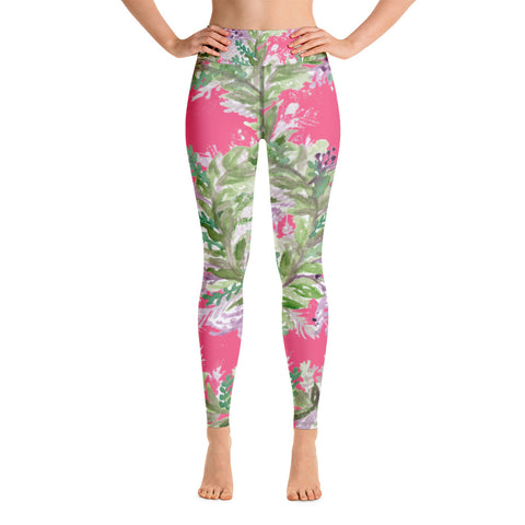 Pink Lavender Women's Yoga Leggings