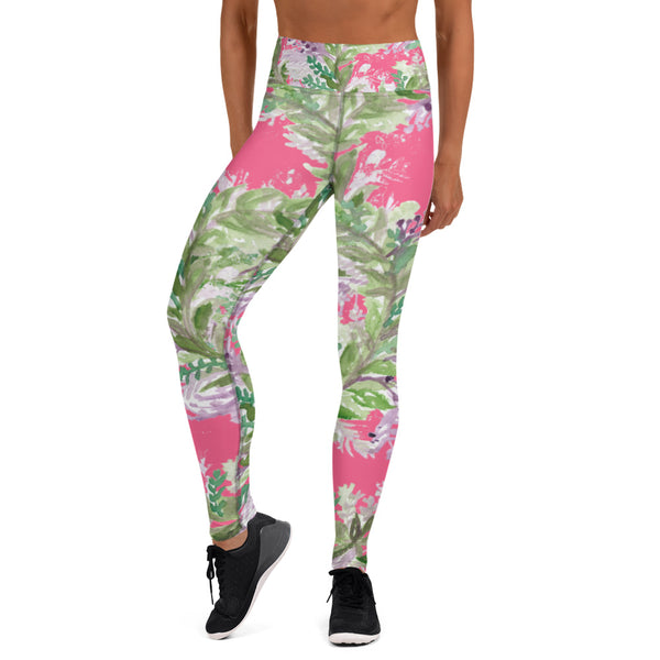 Pink Lavender Women's Yoga Leggings