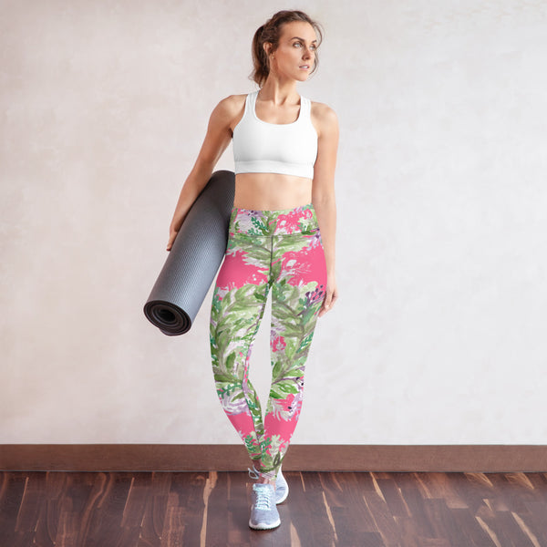 Pink Lavender Women's Yoga Leggings