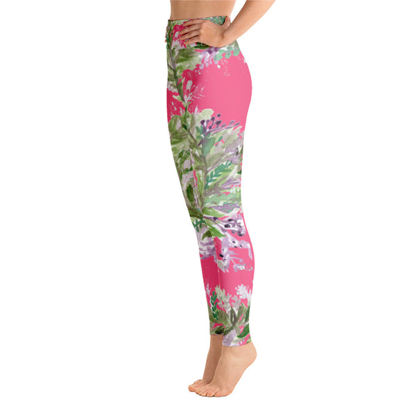 Pink Lavender Women's Yoga Leggings