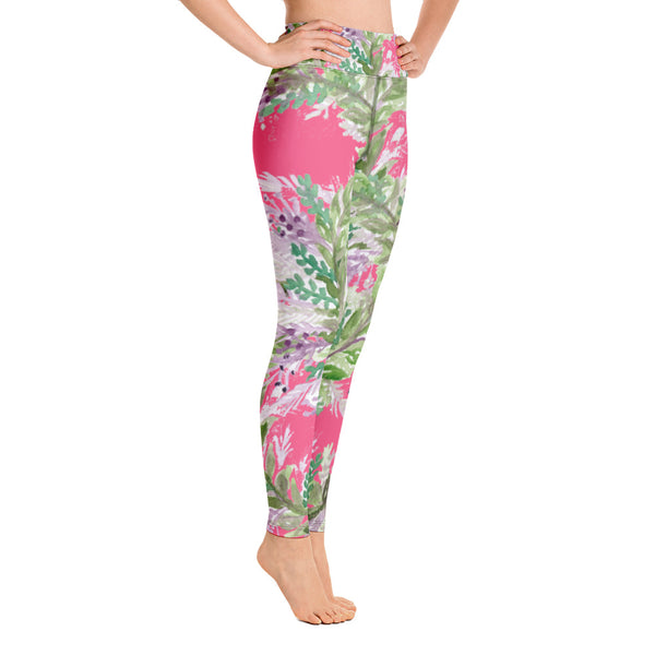 Pink Lavender Women's Yoga Leggings