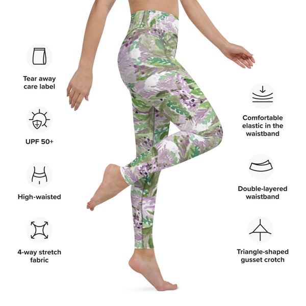 Lavender Yoga Leggings