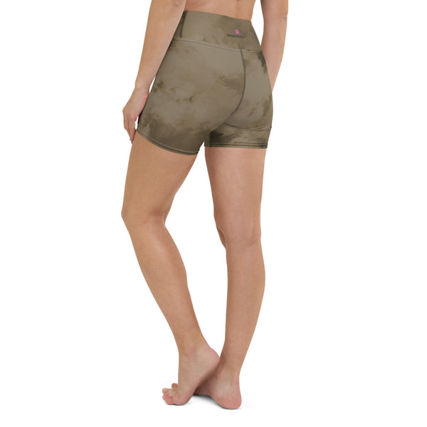 Brown Yoga Shorts