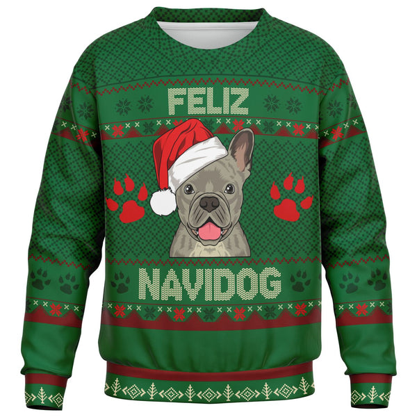 French Bulldog Kid's Christmas Sweatshirt