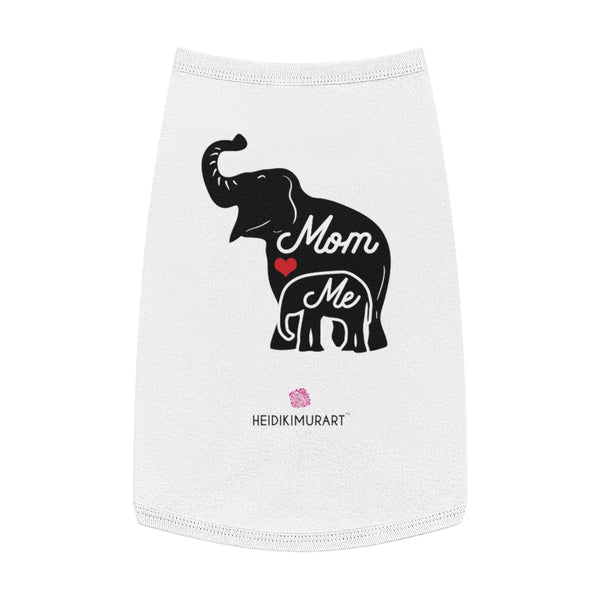 Best Pet Tank Top For Dog/ Cat, Elephant Mom Premium Cotton Pet Clothing For Cat/ Dog Moms, For Medium, Large, Extra Large Dogs/ Cats, (Size: M, L, XL)-Printed in USA, Tank Top For Dogs Puppies Cats, Dog Tank Tops, Dog Clothes, Dog Cat Suit/ Tshirt, T-Shirts For Dogs, Dog, Cat Tank Tops, Pet Clothing, Pet Tops, Dog Outfit Shirt, Dog Cat Sweater, Gift Dog Cat Mom Dad, Pet Dog Fashion 
