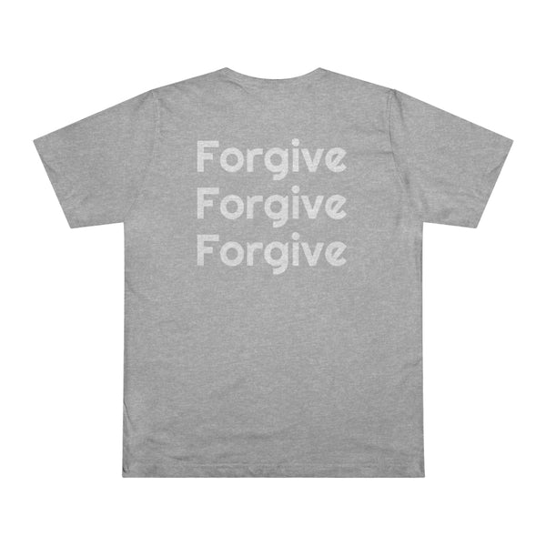 Forgive Christian Unisex Tee, Best Unisex Deluxe Christian Religious T-shirt For Men or Women (US Size: XS-3XL)