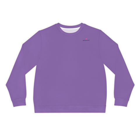 Purple Color Men's Shirt, Color Lightweight Men's Sweatshirt, Solid Color Men's Shirt