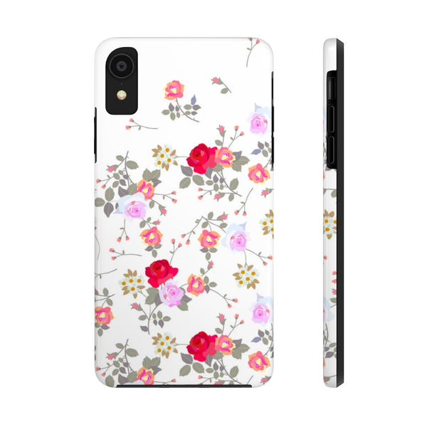Mixed Floral Print Designer Case Mate Tough Phone Case-Made in USA - Heidikimurart Limited 