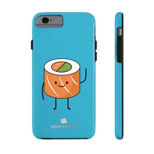 Salmon Sushi Print Phone Case, Food Art Case Mate Tough Phone Cases-Made in USA - Heidikimurart Limited 