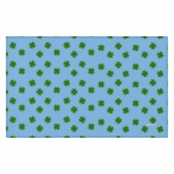 Blue Green Clover Dornier Rug