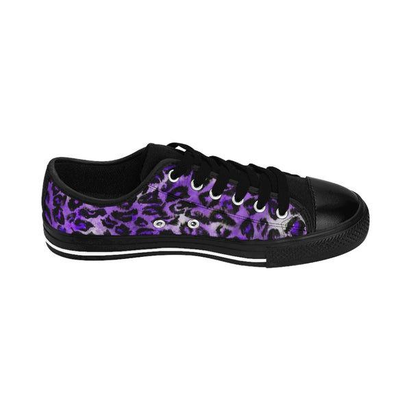 Purple Animal Print Women's Sneakers