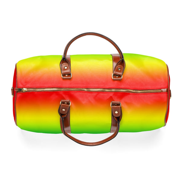 Rainbow Ombre Waterproof Travel Bag