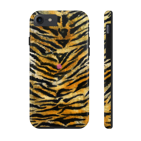 Tiger Stripe Phone Case, Animal Print Designer Case Mate Tough Phone Cases-Made in USA - Heidikimurart Limited 