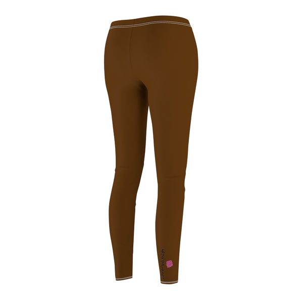 Brown Color Casual Leggings