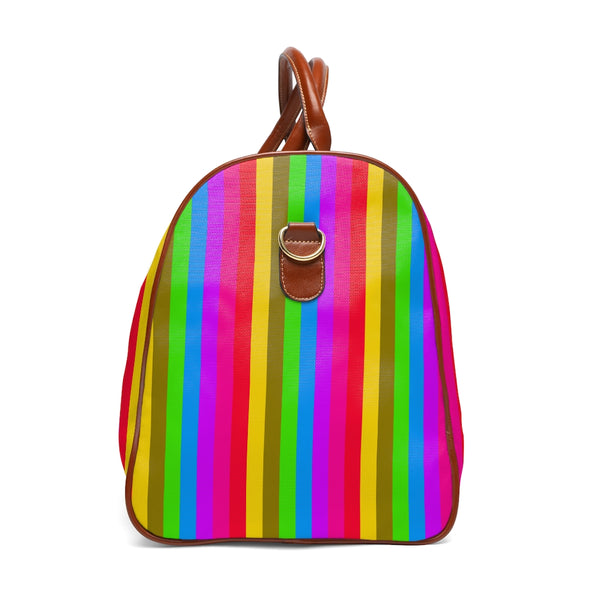 Rainbow Bright Waterproof Travel Bag