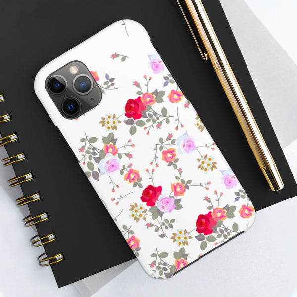 Mixed Floral Print Designer Case Mate Tough Phone Case-Made in USA - Heidikimurart Limited 