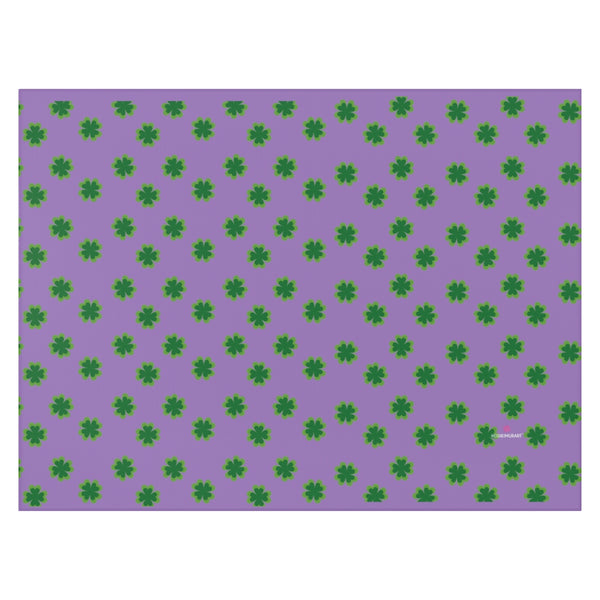 Purple Green Clover Dornier Rug