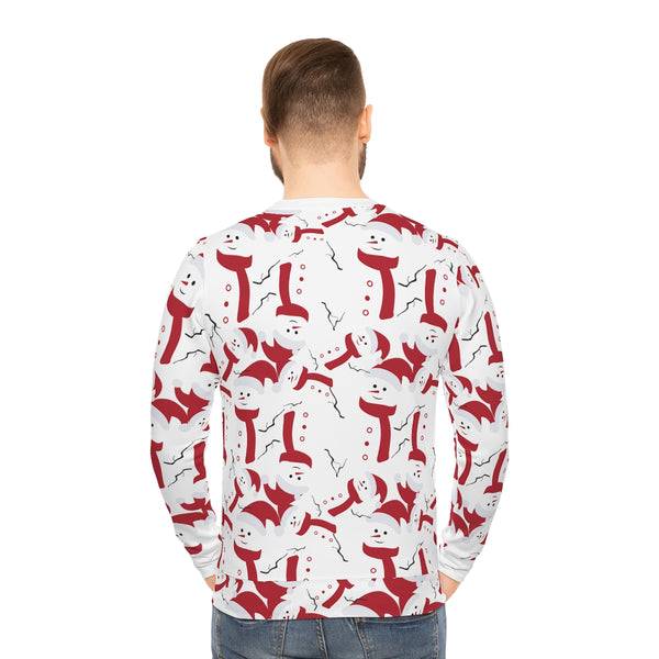 Christmas Snowman Lightweight Sweatshirt