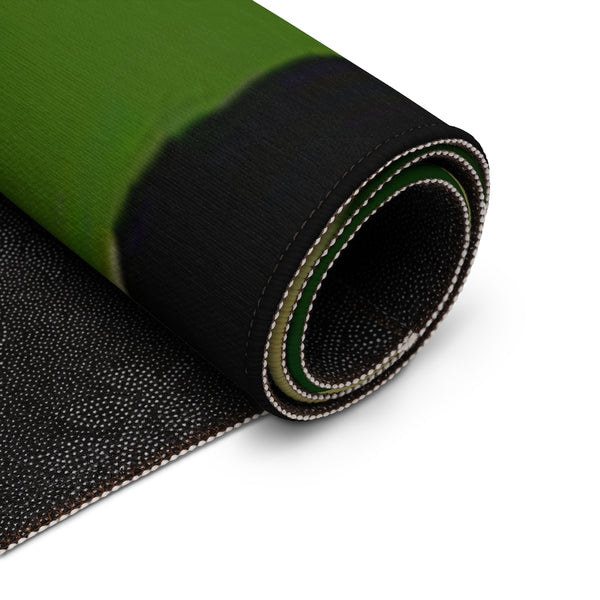 Green Camo Print Dornier Rug