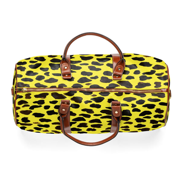 Cow Print Waterproof Travel Bag