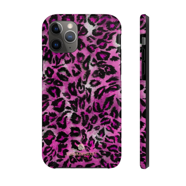 Leopard Print Phone Case, Animal Print Case Mate Tough Phone Cases-Made in USA - Heidikimurart Limited 