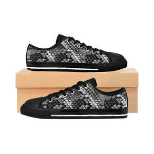 Snake Skin Print Women's Sneakers