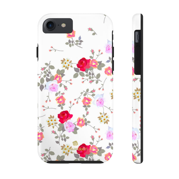 Vintage Style Mixed Floral Print Designer Case Mate Tough Phone Case-Made in USA - Heidikimurart Limited 