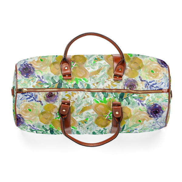 Floral Print Waterproof Travel Bag