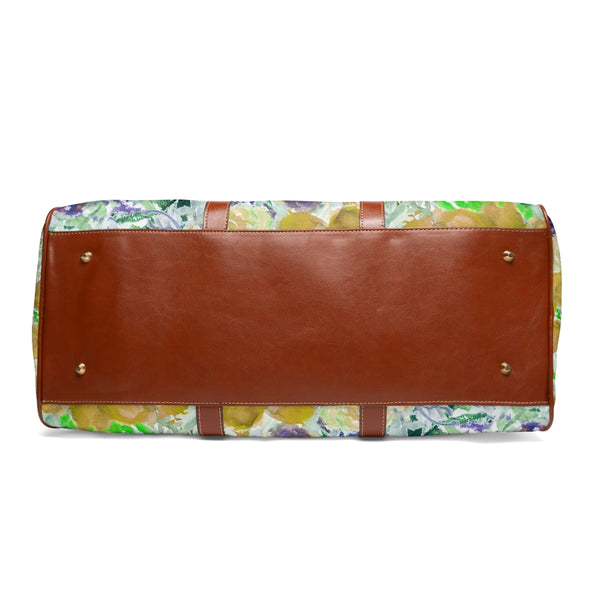 Floral Print Waterproof Travel Bag