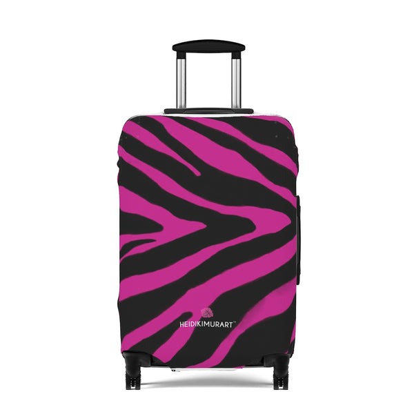 Pink Zebra Luggage Cover