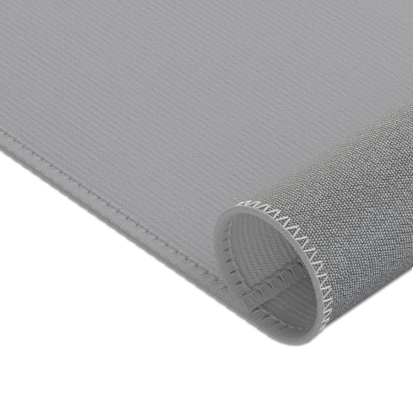 Light Grey Designer Area Rugs, Best Simple Solid Color Print Designer 24x36, 36x60, 48x72 inches Machine Washable Str