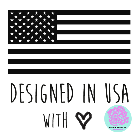 Polka Dots Unisex Designer Premium Long Sleeve Tee - Designed + Made in USA-Long-sleeve-Heidi Kimura Art LLC