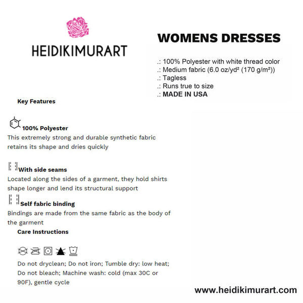 Brown Leopard Print T-Shirt Dress, Cute Modern Leopard Animal Printed Women's Dress-Made in USA