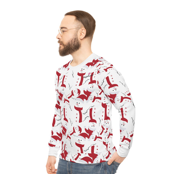 Christmas Snowman Lightweight Sweatshirt