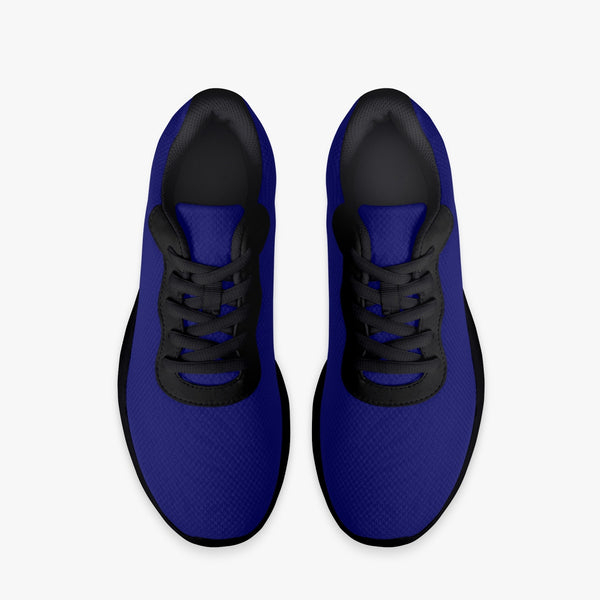 Dark Blue Unisex Running Shoes, Best Blue Breathable Minimalist Solid Color Soft Lifestyle Unisex Casual Designer Mesh Running Shoes With Lightweight EVA and Supportive Comfortable Black Soles (US Size: 5-11) Mesh Athletic Shoes, Mens Mesh Shoes, Mesh Shoes Women Men, Men's and Women's Classic Low Top Mesh Sneaker, Men's or Women's Best Breathable Mesh Shoes, Mesh Sneakers Casual Shoes 