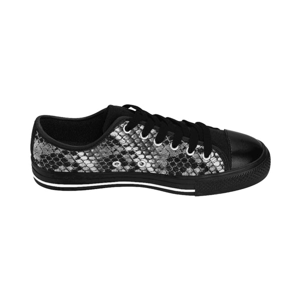 Snake Skin Print Women's Sneakers