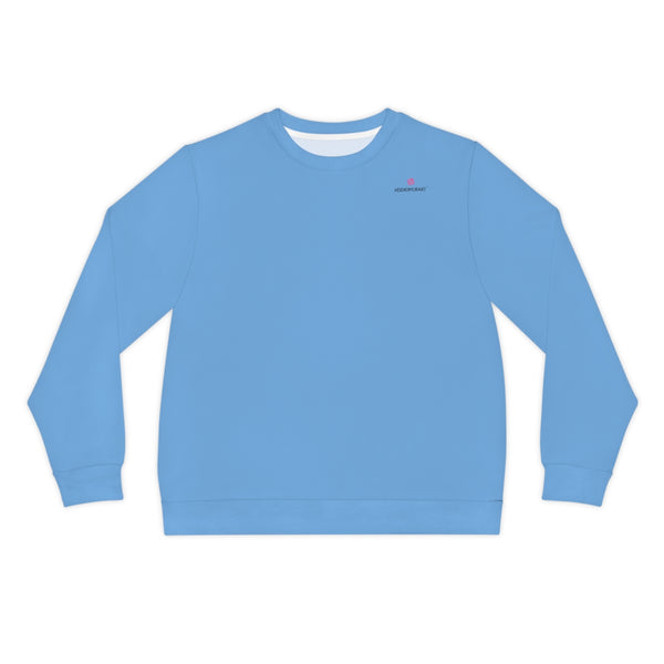 Pastel Blue Men's Shirt, Color Lightweight Men's Sweatshirt, Solid Color Men's Shirt