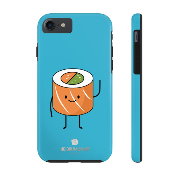 Salmon Sushi Print Phone Case, Food Art Case Mate Tough Phone Cases-Made in USA - Heidikimurart Limited 