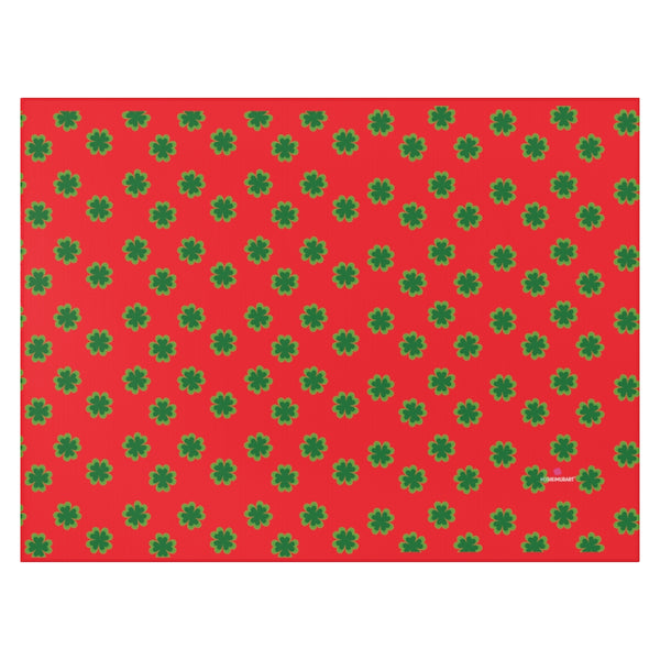 Red Green Clover Dornier Rug