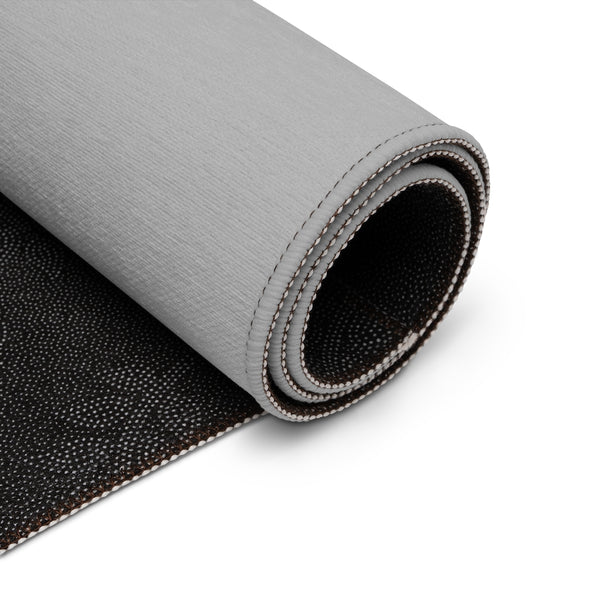 Grey Color Dornier Rug, Solid Grey Color Modern Basics Essential Premium Best Designer Durable Woven Skid-Resistant Premium Polyester Indoor Carpet Area Rug - Printed in USA (Size: 20"x32"(1'-8"x2'-8"), 35"×63"(2'-11"x5'-3"), 63"×84"(5'-3"x7'-0"))