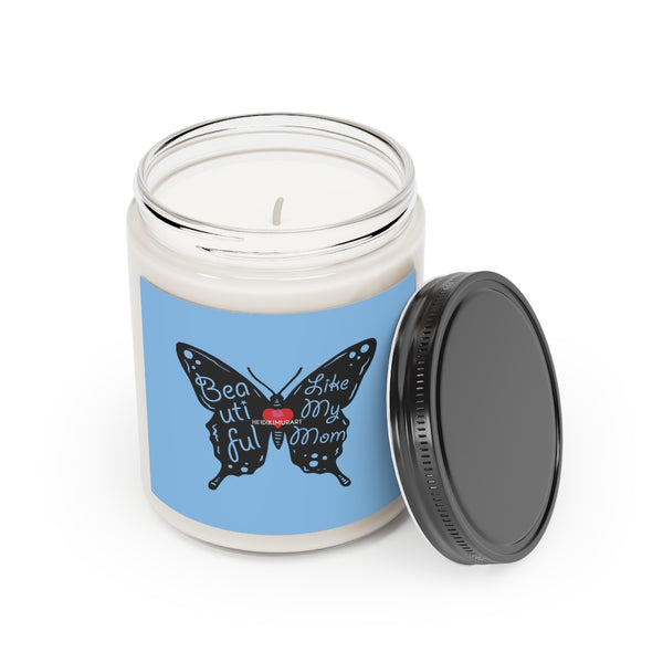 Mom Day Soy Wax Candle, 9oz Best Vanilla or Cinnamon Stick Candle In A Glass Container For Mothers - Made in the USA