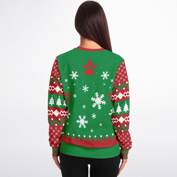 Candy Cane Christmas Adult's Sweatshirt