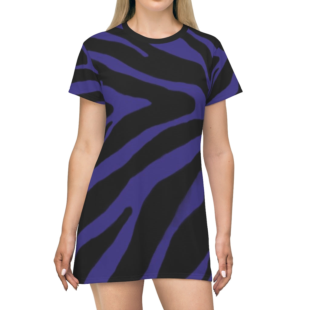 purple zebra dress Purple Devore Zebra Cowl Maxi Dress