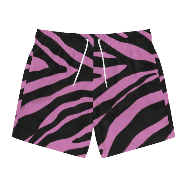 Pink Zebra Men's Swim Trunks