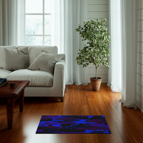 Blue Camo Dornier Rug